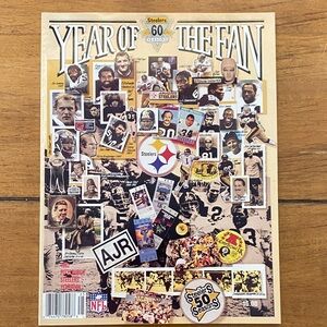 1992 Pittsburgh Steelers Yearbook NFL 50th Anniversary